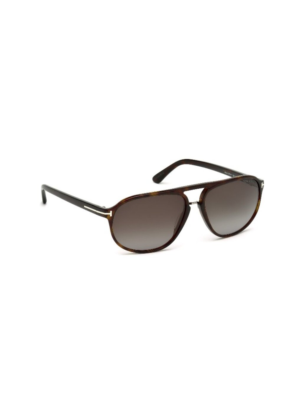 New Tom Ford Men's Sunglasses Havana Round Grey Lens Acetate Frame FT0447 JACOB